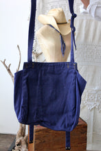 Load image into Gallery viewer, HF215 Vintage French Canvas Crossbody Bag selected by The Highlands Foundry
