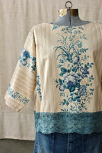 Load image into Gallery viewer, HF177 The Highlands Foundry Blue + Natural Floral Box Top