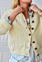 Load image into Gallery viewer, HF208 Vintage Irish Cable Sweater selected by The Highlands Foundry