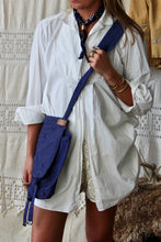 Load image into Gallery viewer, HF215 Vintage French Canvas Crossbody Bag selected by The Highlands Foundry