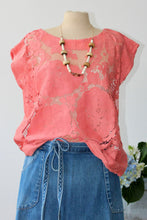 Load image into Gallery viewer, The Highlands Foundry Coral Crochet Box Top THF69