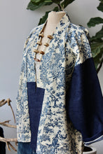 Load image into Gallery viewer, The Highlands Foundry Toile + Denim Haori Jacket THF28