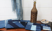 Load image into Gallery viewer, Inidgo Patchwork Trivets