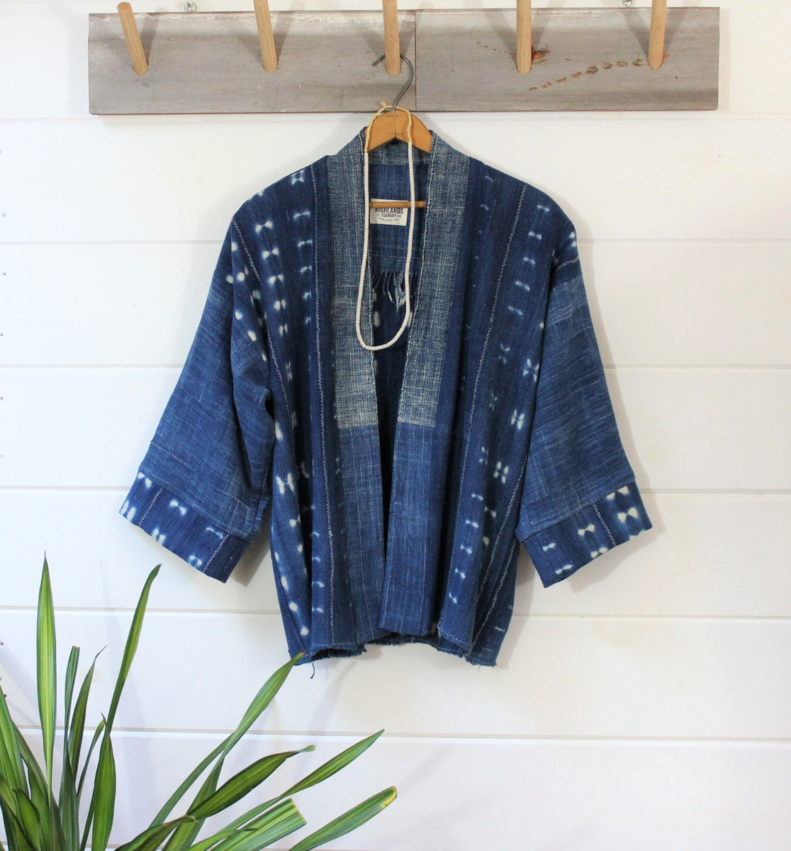 Indigo Shibori Jacket – The Highlands Foundry