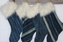 Load image into Gallery viewer, Indigo Holiday Stockings