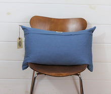 Load image into Gallery viewer, Indigo Kente Lounge Pillow