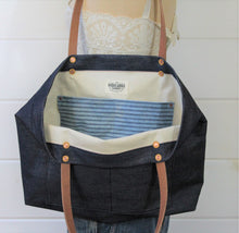 Load image into Gallery viewer, Heritage Selvage Denim Tote