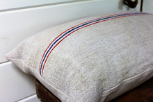 Load image into Gallery viewer, European Stripe Grain Sack Pillow Cover