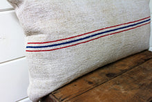 Load image into Gallery viewer, European Stripe Grain Sack Pillow Cover