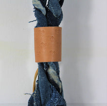 Load image into Gallery viewer, Indigo Mud Cloth Neckerchief