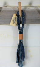 Load image into Gallery viewer, Indigo Mud Cloth Neckerchief