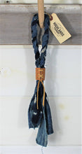 Load image into Gallery viewer, Indigo Mud Cloth Neckerchief