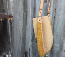 Load image into Gallery viewer, Shearling Leather Crossbody Bags