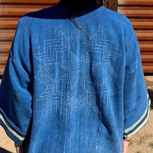 Load image into Gallery viewer, Indigo Sashiko Stitch Jacket
