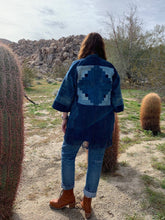 Load image into Gallery viewer, Indigo Quilt Jacket