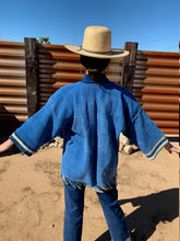 Load image into Gallery viewer, Indigo Sashiko Stitch Jacket