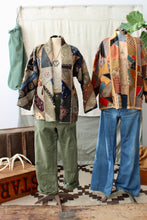 Load image into Gallery viewer, HF163 The Highlands Foundry Wool Crazy Quilt Coat