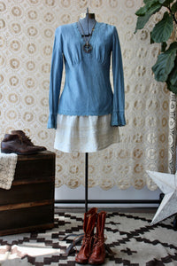 Vintage Ralph Lauren Chambray Top Selected by The Highlands Foundry THF113