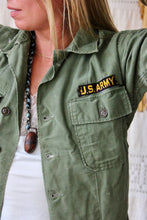 Load image into Gallery viewer, HF231 Vintage U.S. Army Fatigue Shirt Selected by The Highlands Foundry