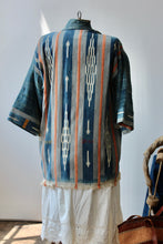 Load image into Gallery viewer, THF22 The Highlands Foundry Indigo Ikat Haori jacket
