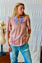 Load image into Gallery viewer, HF211 Vintage Embroidered Smock Top selected by The Highlands Foundry