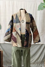 Load image into Gallery viewer, HF163 The Highlands Foundry Wool Crazy Quilt Coat