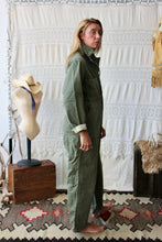 Load image into Gallery viewer, HF237 Vintage Olive Herringbone Coverall Selected By The Highlands Foundry