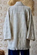 Load image into Gallery viewer, The Highlands Foundry Natural Wool Blanket Coat THF148