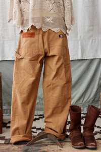 HF153 The Highlands Foundry Patched Canvas Workwear Pants