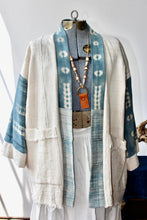 Load image into Gallery viewer, The Highlands Foundry Natural Mossi + Shibori Jacket THF7