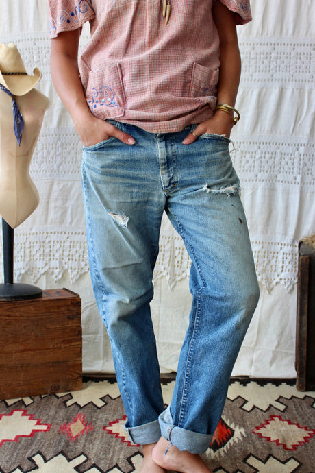 HF212 Vintage Lee Jeans selected by The Highlands Foundry