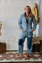 Load image into Gallery viewer, HF236 The Highlands Foundry Quilt Patch Denim Coverall