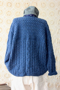 Vintage Navy Fisherman's Sweater Selected by The Highlands Foundry THF131