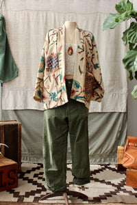 HF165 The Highlands Foundry Floral Haori Jacket