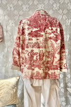 Load image into Gallery viewer, HF189 The Highlands Foundry Red Toile Utility Jacket