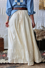 Load image into Gallery viewer, HF204 Antique Natural Crochet Inset Petticoat by The Highlands Foundry