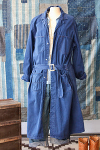 HF181 Vintage Navy Workwear Duster selected by The Highlands Foundry