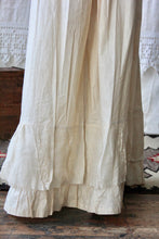 Load image into Gallery viewer, HF204 Antique Natural Crochet Inset Petticoat by The Highlands Foundry