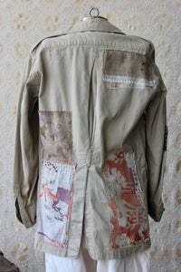 The Highlands Foundry Japanese Boro Patched British Ghurka Jacket THF116