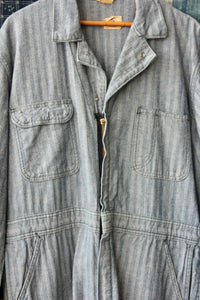 HF178 Vintage Blue Bell Herringbone Coverall selected by The Highlands Foundry