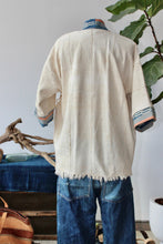 Load image into Gallery viewer, THF23 The Highlands Foundry Natural Mossi + Ikat Jacket