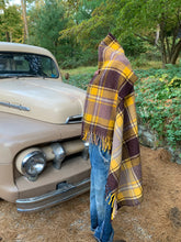 Load image into Gallery viewer, The Highlands Foundry Wool Blanket Poncho