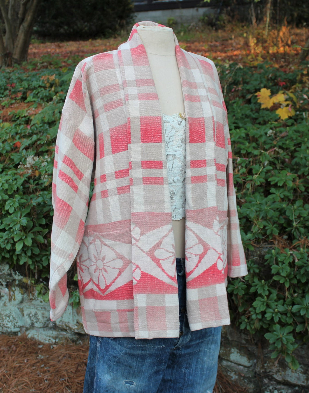 The Highlands Foundry Beacon Blanket Coat  (Blush)