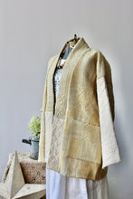 Load image into Gallery viewer, The Highlands Foundry Natural Quilt + Natural Coverlet Coat THF38