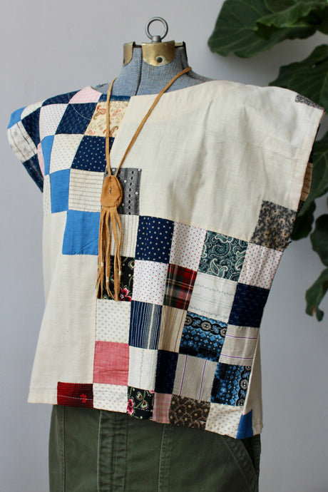 The Highlands Foundry Natural Quilted Box Top THF56