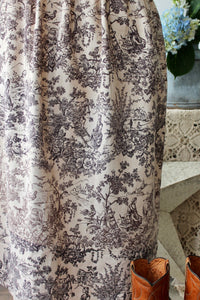 The Highlands Foundry Heirloom Toile Skirt THF86
