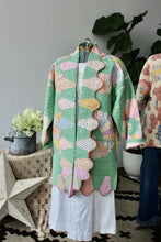 Load image into Gallery viewer, The Highlands Foundry Minty Heirloom Quilt Coat THF77