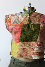 Load image into Gallery viewer, The Highlands Foundry  Sari Patchwork Top THF53