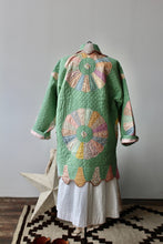 Load image into Gallery viewer, The Highlands Foundry Minty Heirloom Quilt Coat THF77