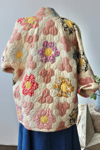 The Highlands Foundry Blush Quilt Coat THF76
